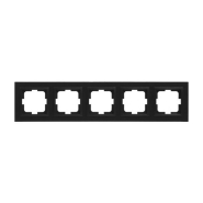 Рамка 5-а, Mono Electric, DESPINA, графіт, 102-200000-164