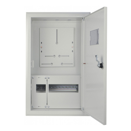 Щит учёта металлический АСКО-Укрем, 555x345x122, IP31, встроенный, серия UBox, A0260030002