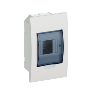 Корпус пластиковий IEK ЩРВ-П- 4 мод. 1 ряд, внутрішньої установки, 222х136х92 мм, IP41, MKP12-V-04-40-20