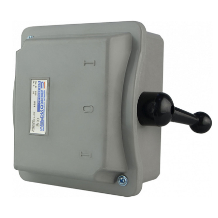 Рубильник реверсивный QS5-30N [ I-0-I, разъеденитель ], 30 А, 500 В, IP54, A0100010005