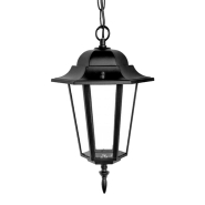 Світильник садово-парковий DELUX, Palace A005, 60W, E27, чорний