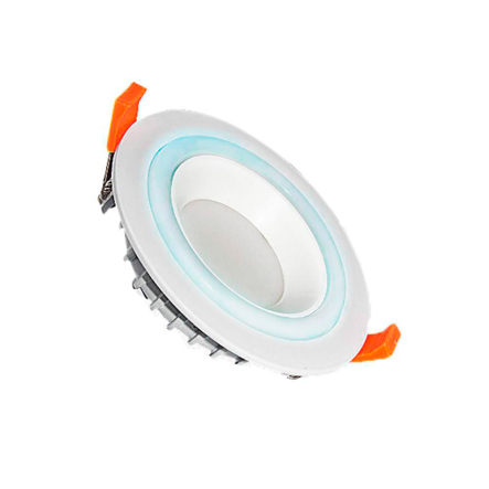 Светильник LED PANEL RIGHT HAUSEN MOON, 6W, 4000K, 120х36мм, белый, подсветка, 3W, 6500K - 1