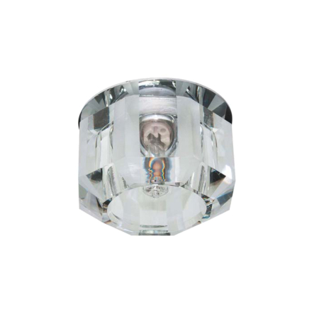 Светильник точечный Feron JD101, G9, 35W, прозрачный/хром - 1