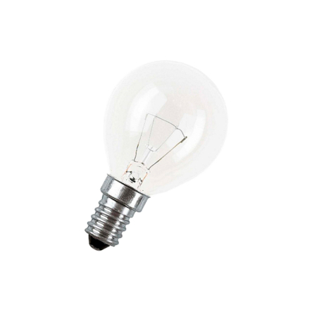 Лампа OSRAM CLAS Р CL 40 Вт, 230 В, E14, прозрачная шар, 8517 - 1