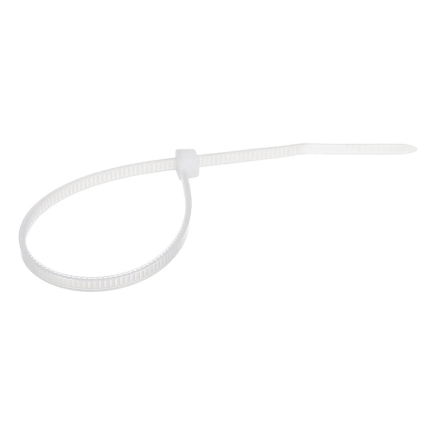 Хомут TechnoSystems ХКН-L 2,5х200 нейлон, білий, TNSy5503529 - 1