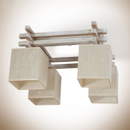 Люстра N&B Light "ГЛОСТЕР" 19001, 4хЕ14, 430х225 мм