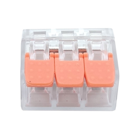 Клемма быстрого монтажа СМК221-663WO TNSy5503775 (аналог WAGO)