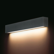 Світильник настінний Nowodvorski 6351, STRAIGHT WALL GRAPHITE S, 1X24W, T5