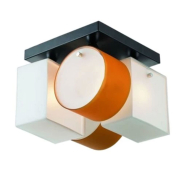 Світильник стельовий ALTALUSSE INL-9252C-4 Amber &amp; White