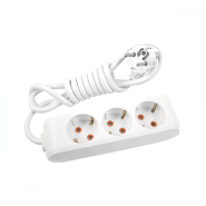 Удлинитель Viko 3 гнезда 5 м с заземлением Multi-Let Белый