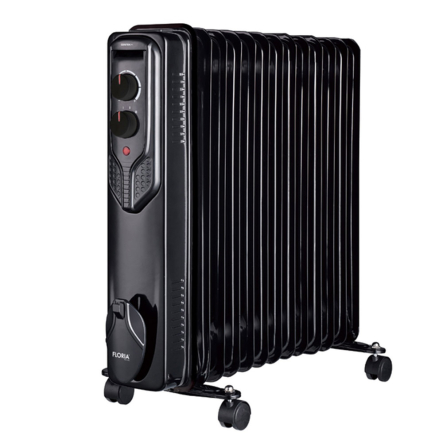 Масляний обігрівач FLORIA ZLN3673, 2500Вт, 3 режими 1000/1500/2500Вт, Box 13 секцій - 1