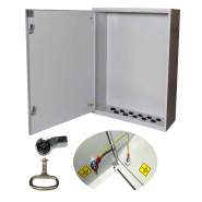 Бокс монтажный навесной Билмакс BW t=1,0-(500х600х250) IP31 УХЛ3 без панели, метал. замок, Б00051368