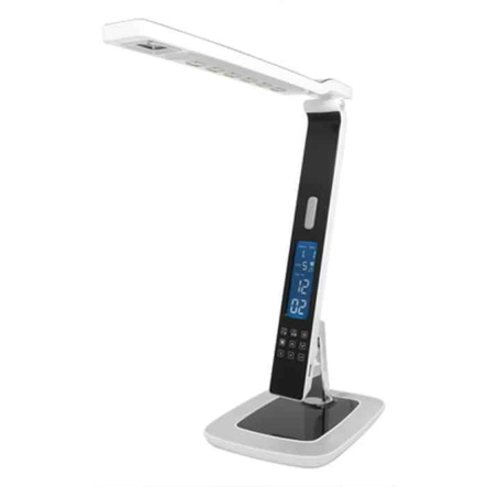 Настільна лампа LED HOROZ Electric AZRA 10W 3000-6000K 600Lm USB біла - 1