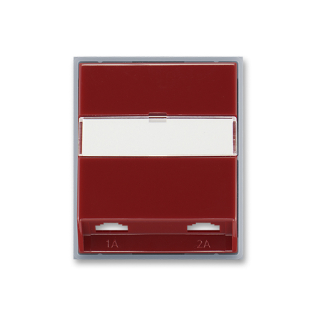 Центральная пластина для двойной телефонной розетки - 1