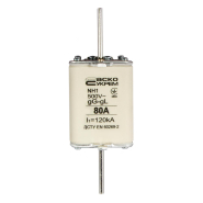 Запобіжник АСКО-УКРЕМ NH 1 80A gG, A0050010027