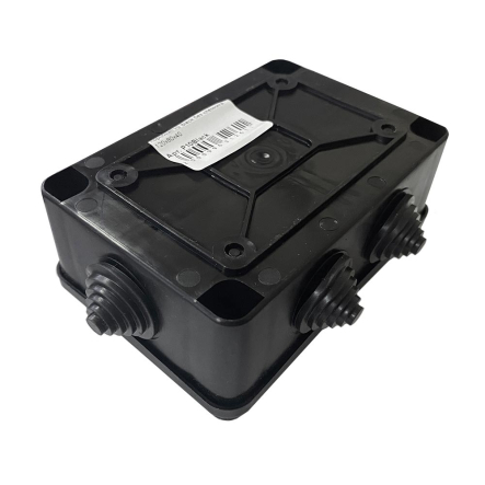 Коробка распределительная наружная КОВА-ЕЛЕКТРО Р10, без клемм 120х80х40 мм, черная, ФР-00001844