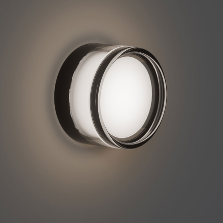 Светильник LED VIDEX BHD02, 9W, 2400-3200-4300K, чёрный круг 140 x78мм, VL-BHD01-09CBB