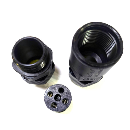 Соединитель кабельный TNSy ЗК‑М684‑А, 2 P, 16 A, 0,5‑2,5 кв.мм., IP 68, 5503709