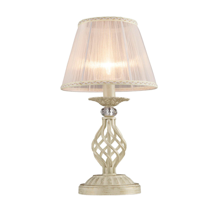 Настільна лампа Altalusse INL-6121T-01 Ivory White Е14х1 40 Вт, 560х320мм, INL-6121T-01 ivory white - 1