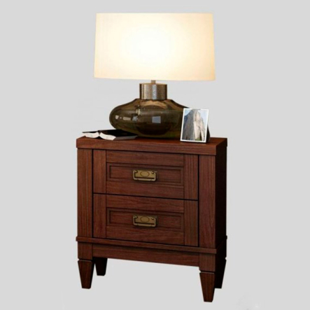 Тумба ліжкова Мебус Баварія 2Ш, дуб, олія - 1