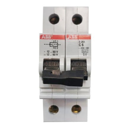 Расцепитель параллельный ABB S2-A1 12-60V+ авт.выкл. S261 C6, GHS2801909R0001 - 1