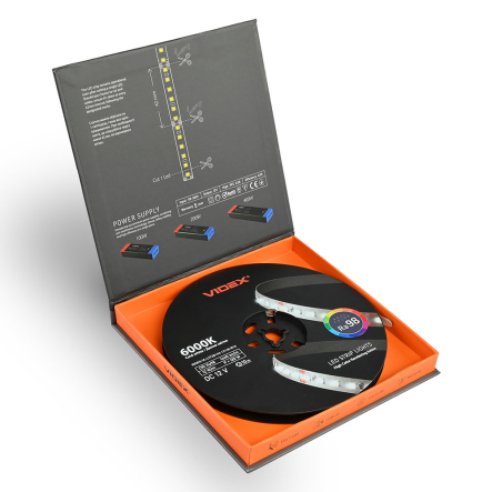 Лента LED VIDEX VL-LST28144-12126-B10, DC12V, 120W, 10м, 6000K, 1440Lm, Ra98, IP20