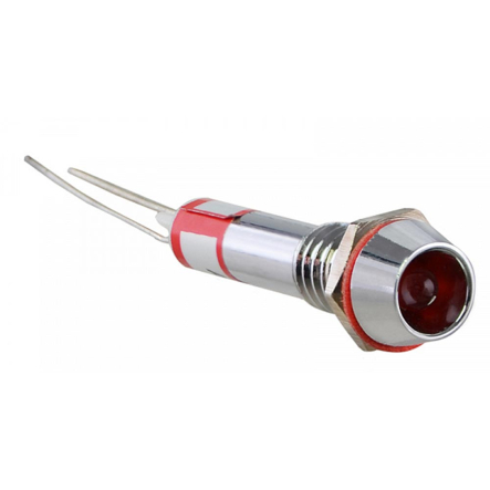 Сигнальная арматура АСКО-УКРЕМ AD22C-6, 220В, АС, красная, A0140030097