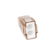 Клема будівельно-монтажна, 2-пров., 1,5-4,0 мм2 / 32А