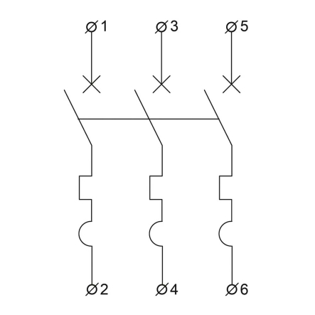 Автоматический выключатель ECOHOME АСКО-УКРЕМ ECO FB/250, 3P, 160A, ECO060010007