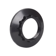 Кольцо к патрону, пластик, Е14, черный, IEK, EKP20-02-02-K02