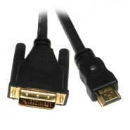 Кабель Viewcon VD 066-5м, HDMI- DVI: 18+1; 5м, V1.3