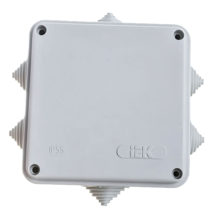 Коробка распределительная IEK КМ41234, 100х100х50 мм, IP55, UKO11-100-100-050-K41-55