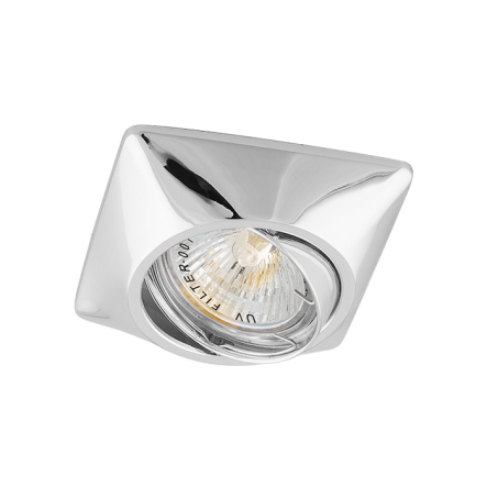 Светильник точечный поворотный Feron DL6046, MR16, GU5.3, хром - 1