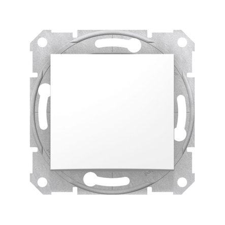 Переключатель одноклавишный Schneider Electric Sedna, белый, SDN0400121 - 1