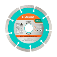 Диск алмазний сегментний STURM 5170402, 125х22мм