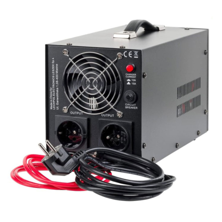 ИБП с правильной синусоидой PSW-KEMOT-1500VA, 24V, 2Shuko