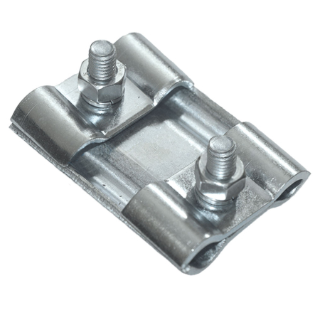 Зажим соединительный плашечный ПС 2-1, d провода: 9,1-12,0 мм, сталь с гальваническим м покрытием - 1