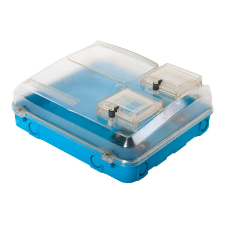 Щит КДЕ 3ф облік Дімбор NEW прозора кришка (аналог НІК) - 1