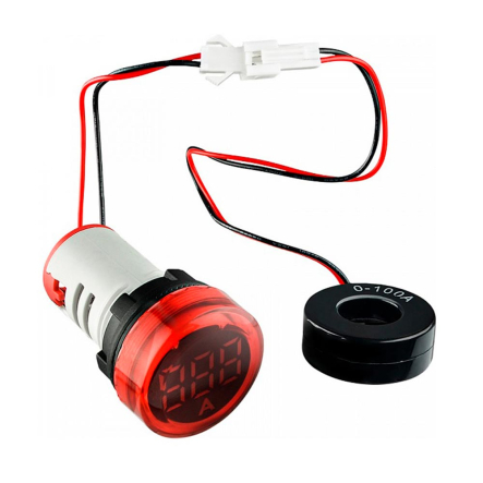 Амперметр TNSy AD22A 0-100A, красный, 5503357 - 1