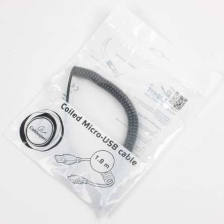 Кабель Cablexpert CC-mUSB2C-AMBM-6 USB 2.0 A-папа/Micro B-папа, спиральный