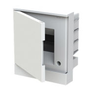 Щит распределительный ABB BASIC E, 1SZR004002A1102, 6 модулей встраиваемый, IP41 (не прозрачная дверца)