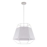 Подвес TK-lighting Cristal White 1851, 1хЕ27х60Вт, 36х107 см