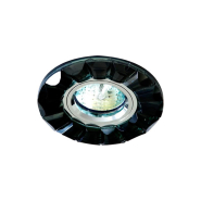 Світильник точковий Feron CD2510, MR16, GU5.3, 50W, чорний/хром