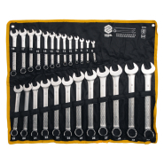 Ключ для гайок ріжково-накидний VOREL, Cr-V, М 6-32 мм, 25 шт, 51715