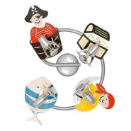 Спот Nowodvorski 4724, PIRATE 4*E14, 40W