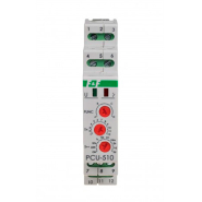 Реле часуF&amp;F PCU-510 DUO, багатофункціональне, 230В/24В, 2x8А, 2NO + 2NC