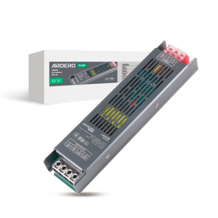 Блок питания Ardero "SLIM" LB008, 120Вт, 12В, IP20, 8461 - 1