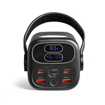 Powerbank 40000mAh TITANUM WC40 PD65W Black - 6