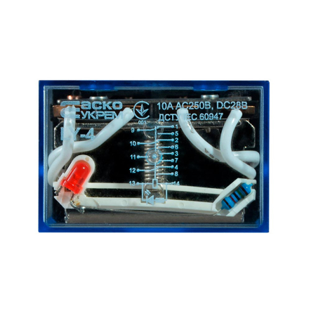 Реле промежуточное АСКО-УКРЕМ LY4 АC 24, A0090070005