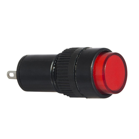 Сигнальна арматура АСКО-УКРЕМ AD22E-12DS, 24V АC/DC, червона, A0140030187 - 1